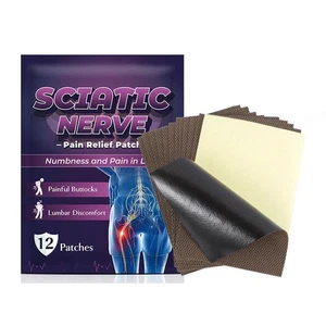 Sciatica Acupuncture Patches 12 Pcs/ Box Sciatica Nerve Relief Patches GX - Picture 1 of 10