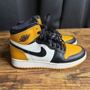 Nike Air Jordan 1 Retro OG High GS "Taxi" (575441-711) Youth Größe 4 - Bild 1 von 11