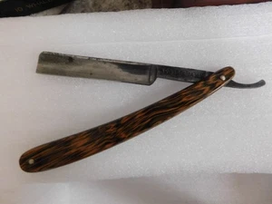 Navaja recta vintage Peter Hahn hecha en Alemania S.R. Droesher - Imagen 1 de 8