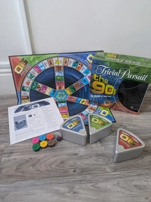 Game Trivial Pursuit The 90s The Decade of Your Life Board Game, Complete. - Image 1 of 4