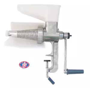 LANGLEBIGER MANUELLER METALLPRESSER ENTSAFTER MASCHINE MOTOR SICH SBA-1 TOMATE NEU - Bild 1 von 4