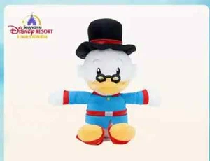 Authentic 2024 Shanghai Disney scrooge Shoulder Pal Magnet Plush toy 13.5cm - Picture 1 of 4