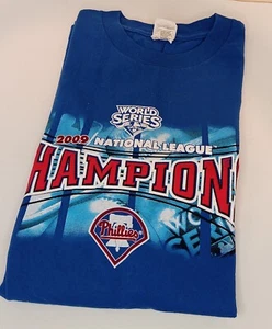 Neu 2009 Phillies World Series National League - blau - Größe L - Bild 1 von 6