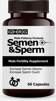 GHRG USA Semen & Sperm, Male Fertility, Increase Semen Volume & Count - Image 1 of 3