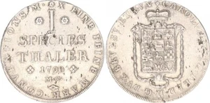 Braunschweig-Lüneburg 1 Thaler 1790 Herzog Karl Wilhelm Ferdinand VF 128067 - Picture 1 of 1