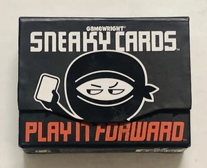 Sneaky Cards Play It Forward Interactive Card Game by Gamewright 2015 Very Good - Picture 1 of 6