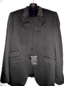 Traje a medida reciente de tela de lujo Paul Smith talla UK 44R 54 EUR" W38-RRRP £890 - Imagen 1 de 17