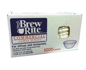 Brew Rite Coffee Filter, 1000 Count - Afbeelding 1 van 1