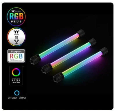 Thermaltake RGB Plus TT Premium G1/4 PETG Tube6 Fittings, CL-W185-CU00BL-A - Image 1 of 4
