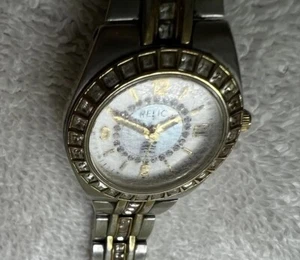 Relic Ladies Watch Quartz Silver And Gold Tone Metal - Picture 1 of 11