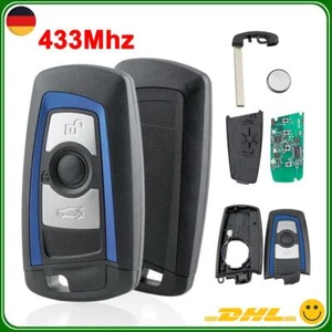 Für BMW BDC/CAS4/CAS4+FEM 3 Tasten Blau 433Mhz J610 Schlüssel Funkschlüssel - Bild 1 von 9