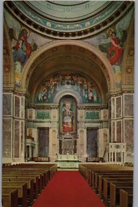 St. Matthew's Cathedral Washington, D.C. Interior Postcard Unposted - Picture 1 of 2