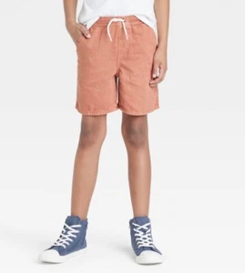 Boys' Relaxed Pull-On 'Above the Knee’ Distressed Cotton Shorts art class S 6/7 - Picture 1 of 4