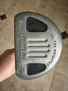 Slotline FS1 Putter Left Handed Original Grip 34.5” w/ Leather Cover - Picture 1 of 8