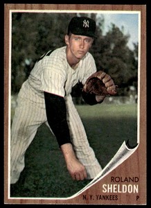 1962 Topps Roland Sheldon #185