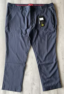 Pantalones de golf resistentes al agua forrados en lana Dwyers & Co. azul marino W46 L29 precio de venta sugerido por el fabricante £79.99 - Imagen 1 de 4