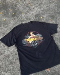 2000 HD Tee, Fat Boy, Motorcycles, 2 Sided,Vintage Graphic Men T-Shirt 104664 - Picture 1 of 11