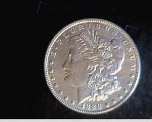1886 US Morgan Dollar, Uncirculated, .7734 oz Silver (US-6417) - Picture 1 of 2