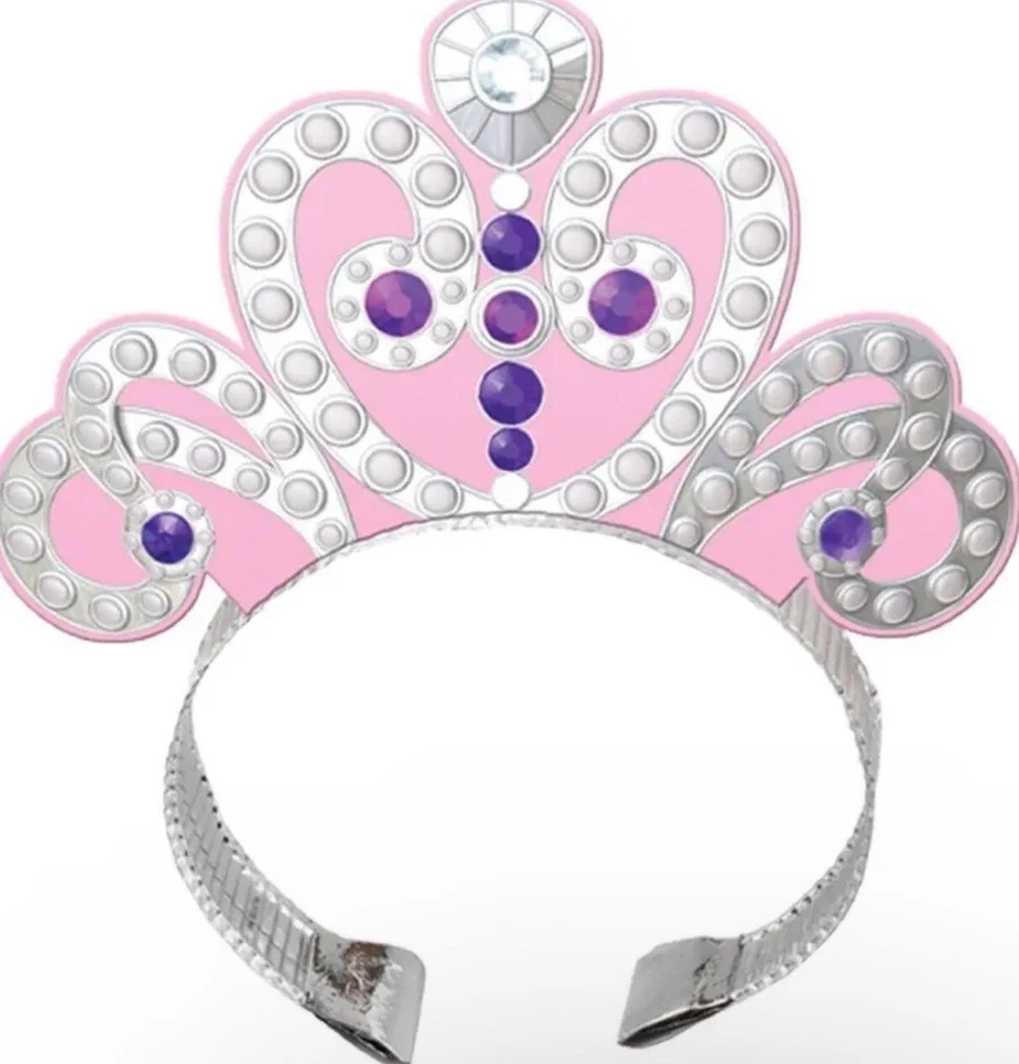 Sofia the First Princess Tiara Headbands Birthday Party Favors 4 Per Package  - Image 1 of 1