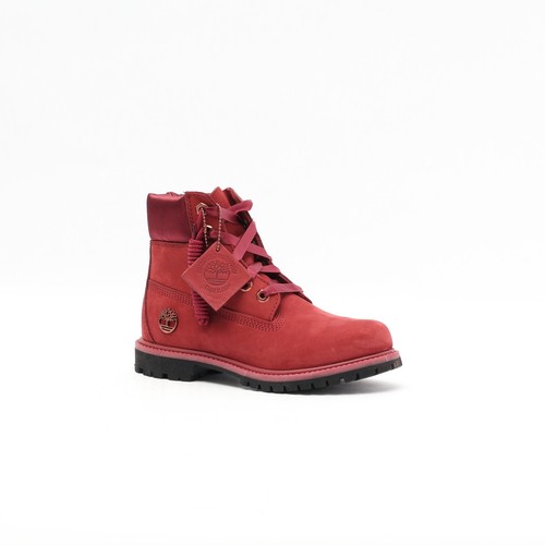 Timberland Stivali impermeabili da donna 6 pollici premium in bordeaux US 6 nuovi con scatola