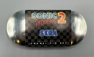 Sonic The Hedgehog 2 - Enamel Pin Set - 1991 - Complete Set In Box - SEGA - Imagen 1 de 8