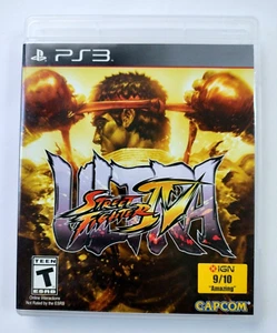Replacement Authentic Case ONLY - Ultra Street Fighter IV PlayStation 3 PS3 - Picture 1 of 4