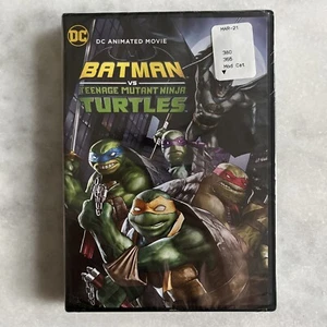 Batman Vs Teenage Mutant Ninja Turtles (DVD 2019) Walmart Exclusive New TMNT - Picture 1 of 2