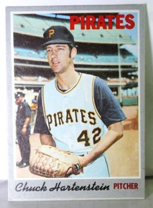 1970 Topps #216 Chuck Hartenstein - Tarjeta de béisbol - Piratas - Imagen 1 de 2
