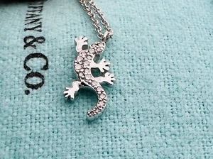 Tiffany Diamond Lizard Necklace - Picture 1 of 7