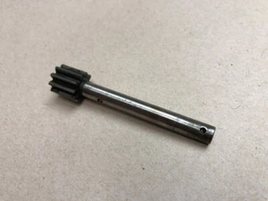 Spare part pinion shaft 10 T. gear for Graupner uni mechanics helicopter heli - Picture 1 of 2