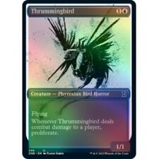 Foil Thrummingbird (ichor Showcase) X4 M/NM Magic MTG Phyrexia: All Will Be One