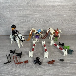 Playmobil Custom Konvolut Pferde Reiten Sprünge Zubehör Figuren - Bild 1 von 9