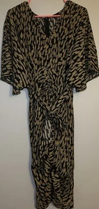 Emery Rose Kleid Damen Large Maxi Kurzarm Stufen Boho Rüschen Relaxed Fit - Bild 1 von 4