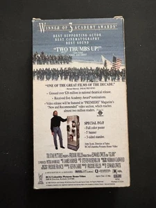 Glory VHS Promotional Screening Copy Matthew Broderick Denzel Washington - Picture 1 of 6