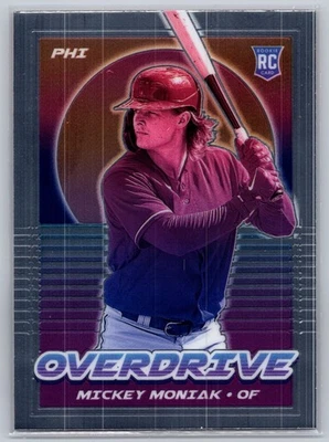 2021 Panini Chronicles #10 Mickey Moniak Overdrive - Image 1 of 2