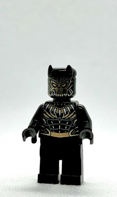 Lego Erik Killmonger Jaguar Dorado Pantera Negra Marvel sh0477 Auténtico Foto 1 de 4