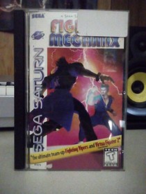 Fighters Megamix Sega Saturn Tested Good Condition No Manual Just Cover