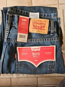 Levi's Boys' 505 Regular Fit Jeans Roadie 18 (29X31) - Picture 1 of 4