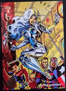 Silver Sable - 1994 Fleer Marvel Universe #196 - Comics Trading Card - Picture 1 of 2