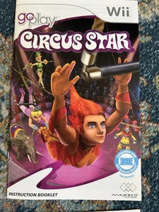 Go Play Circus Star Nintendo Wii Manual Only - Picture 1 of 1