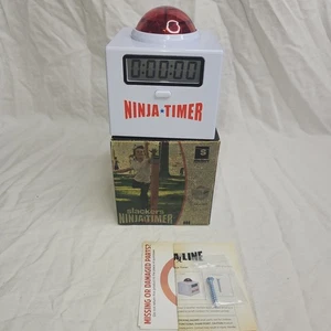Slackers Ninja Digital Timer Real Buzzer Sound Train Like A American Ninja 🥷! - Picture 1 of 10
