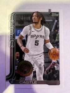 2025-26 Topps Basketball - Stephon Castle #197 Spurs - Combined Shipping! - Picture 1 of 3