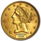 $5 LIBERTY GOLD HALF EAGLE BU RANDOM YEAR $5 LIBERTY GOLD HALF EAGLE BU RANDOM YEAR