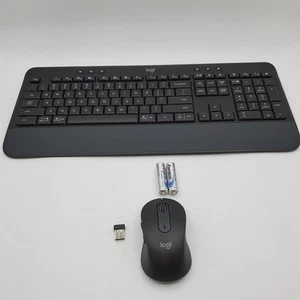 Logitech Signature MK650 Combo, Wireless Mouse and Keyboard, Graphite *READ* - Zdjęcie 1 z 2