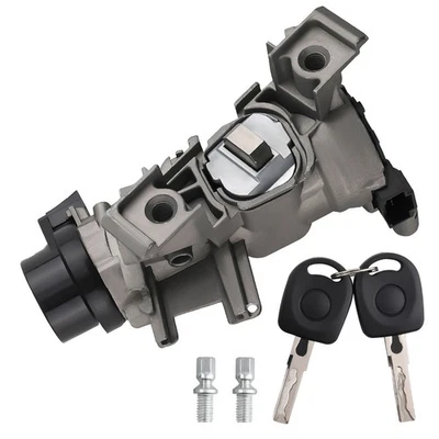 Ignition Switch With Lock Cylinder Key For Seat Leon 2006-2010 Toledo 2005-2009 - Image 1 of 4