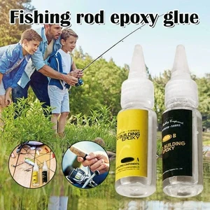 2Pcs Epoxy Resin AB Glue Fishing Rods Accessories Adhesives Sealers - Picture 1 of 9