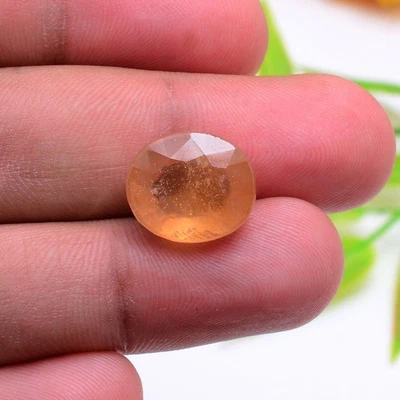 Anillo de corte ovalado amarillo zafiro natural certificado 13,80 tamaño piedra preciosa suelta Foto 1 de 4