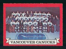 1973-74  OPC  O PEE CHEE   # 107  VANCOUVER CANUCKS    14178