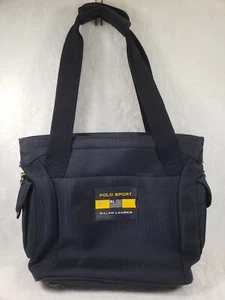 NEW Polo Sport Ralph Lauren Tote Style Cabin Bag - Blue/Yellow - Vintage Y2K - Picture 1 of 17