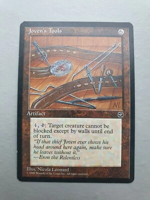 Joven's Tools, MTG Homelands (1995) Uncommon Artifact NM - Image 1 of 2